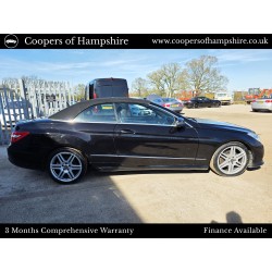 2013 Mercedes E350 CDI AMG Sport Convertible Automatic