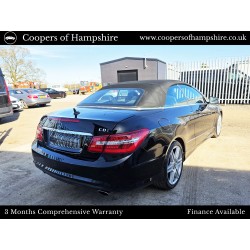 2013 Mercedes E350 CDI AMG Sport Convertible Automatic