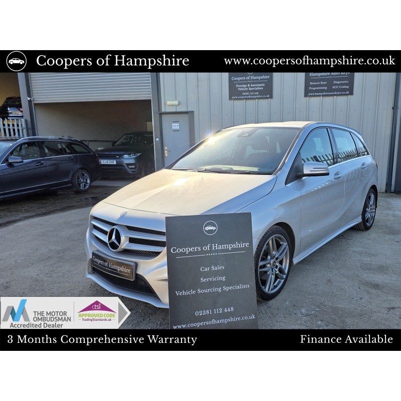2016 Mercedes B200 CDI AMG Line Premium MPV Automatic Euro 6 (ULEZ Compliant) -- INITIAL PAYMENT TAKEN --