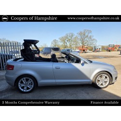 2008 Audi A3 Sport 1.8 TFSI Convertible Automatic (ULEZ Compliant)