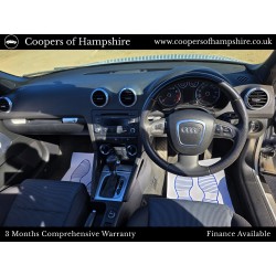 2008 Audi A3 Sport 1.8 TFSI Convertible Automatic (ULEZ Compliant)
