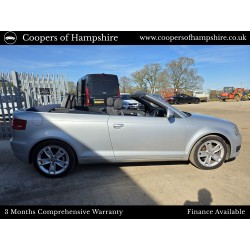 2008 Audi A3 Sport 1.8 TFSI Convertible Automatic (ULEZ Compliant)