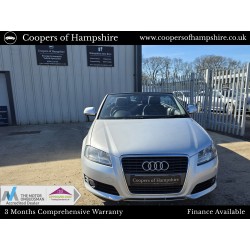 2008 Audi A3 Sport 1.8 TFSI Convertible Automatic (ULEZ Compliant)