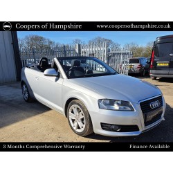 2008 Audi A3 Sport 1.8 TFSI Convertible Automatic (ULEZ Compliant)