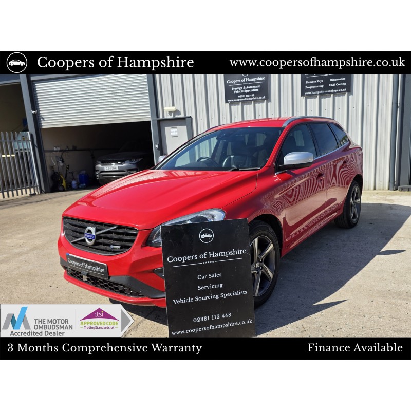 2014 Volvo XC60 D5 2.4 R-Design LUX Nav GearTronic Automatic