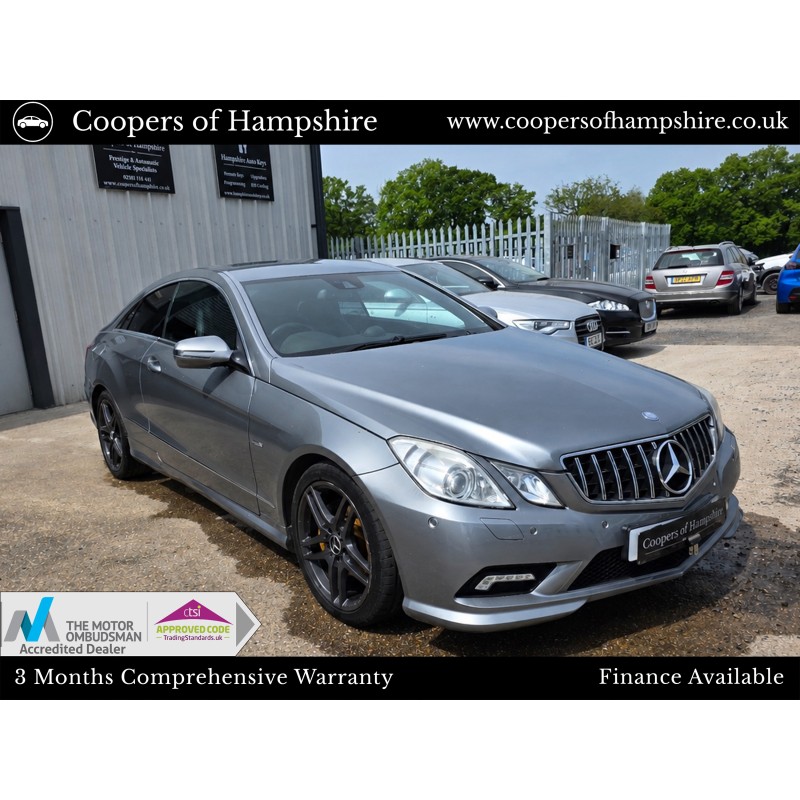 2009 Mercedes E350 CDI Sport Coupe Automatic -- UNDERGOING PREPARATION --