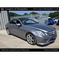 2010 Mercedes E350 CDI Sport Coupe Automatic