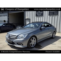 2010 Mercedes E350 CDI Sport Coupe Automatic