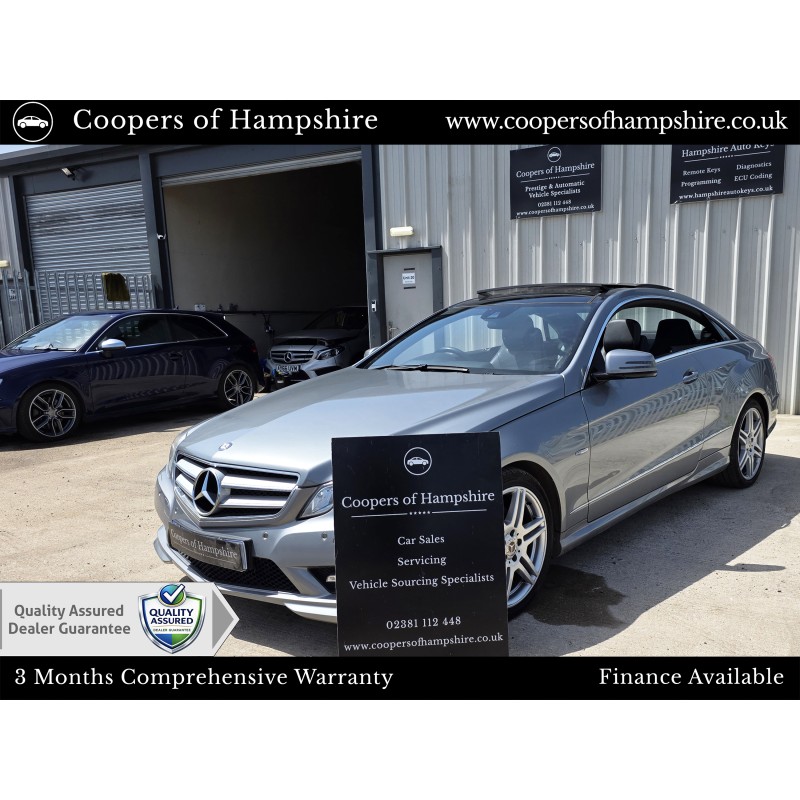 2010 Mercedes E350 CDI Sport Coupe Automatic