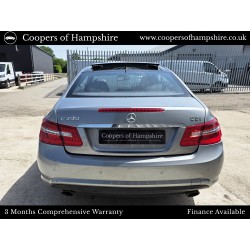 2010 Mercedes E350 CDI Sport Coupe Automatic