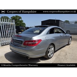 2010 Mercedes E350 CDI Sport Coupe Automatic