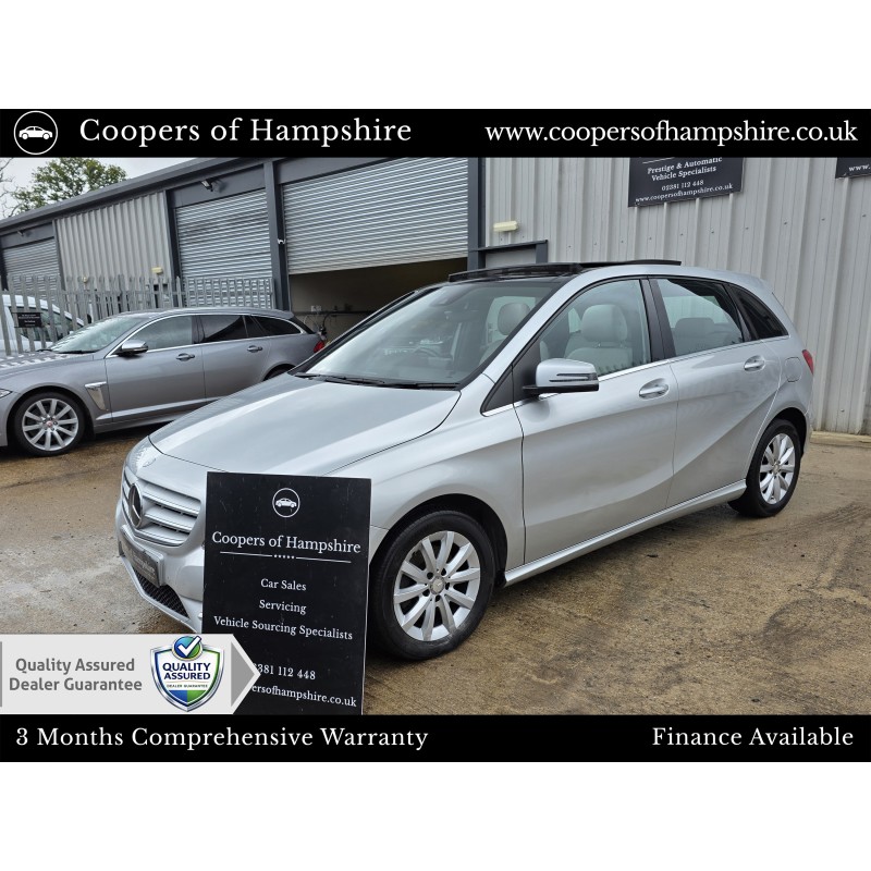 2014 Mercedes B200 CDI SE MPV Automatic with Glass Opening Panoramic Roof -- SOLD --