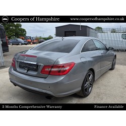 2009 Mercedes E350 CDI Sport Coupe Automatic