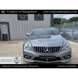 2009 Mercedes E350 CDI Sport Coupe Automatic