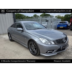 2009 Mercedes E350 CDI Sport Coupe Automatic