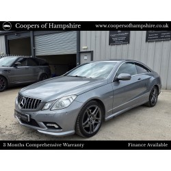 2009 Mercedes E350 CDI Sport Coupe Automatic
