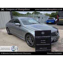 2009 Mercedes E350 CDI Sport Coupe Automatic