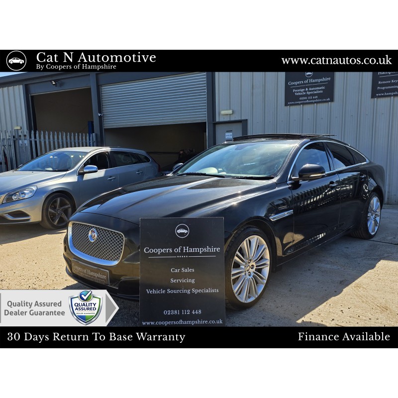 2014 Jaguar XJ 3.0 TDV6 Portfolio Automatic Facelift with Glass Opening Panoramic Roof