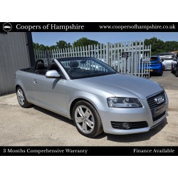 2008 Audi A3 Sport 1.8 TFSI Convertible Automatic (ULEZ Compliant)