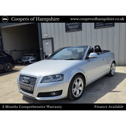 2008 Audi A3 Sport 1.8 TFSI Convertible Automatic (ULEZ Compliant)