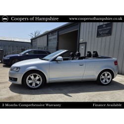 2008 Audi A3 Sport 1.8 TFSI Convertible Automatic (ULEZ Compliant)