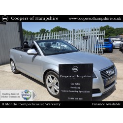 2008 Audi A3 Sport 1.8 TFSI Convertible Automatic (ULEZ Compliant)