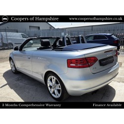 2008 Audi A3 Sport 1.8 TFSI Convertible Automatic (ULEZ Compliant)