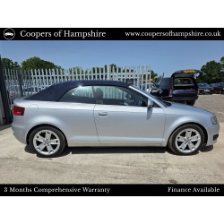2008 Audi A3 Sport 1.8 TFSI Convertible Automatic (ULEZ Compliant)