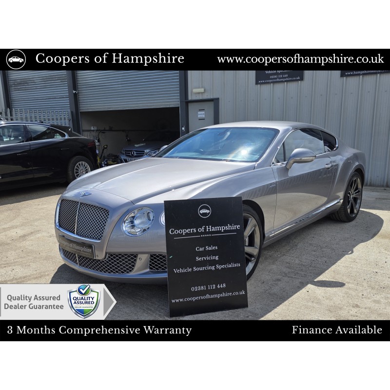 2011 Bentley Continental GT 6.0 W12 Mulliner Driving Spec Coupe Automatic