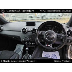2012 Audi A1 1.4 TFSI 125 S-Line S-Tronic Automatic (ULEZ Compliant)