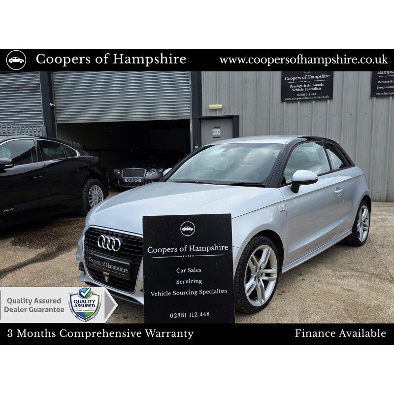 2012 Audi A1 1.4 TFSI 125 S-Line S-Tronic Automatic (ULEZ Compliant)