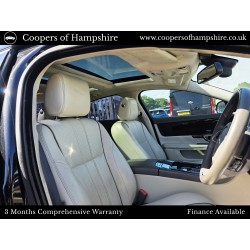 2014 Jaguar XJ 3.0 TDV6 Portfolio Automatic Facelift with Glass Opening Panoramic Roof