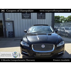 2014 Jaguar XJ 3.0 TDV6 Portfolio Automatic Facelift with Glass Opening Panoramic Roof
