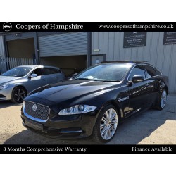 2014 Jaguar XJ 3.0 TDV6 Portfolio Automatic Facelift with Glass Opening Panoramic Roof