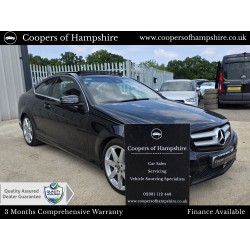 2015 Mercedes C220 CDI AMG Sport Edition Premium Plus Coupe Automatic