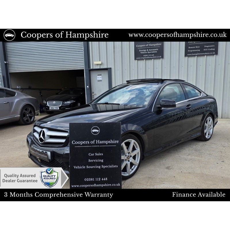 2015 Mercedes C220 CDI AMG Sport Edition Premium Plus Coupe Automatic