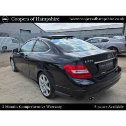 2015 Mercedes C220 CDI AMG Sport Edition Premium Plus Coupe Automatic