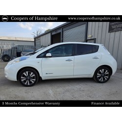 2016 Nissan Leaf Tekna 30KWh Automatic (Battery Owned) (ULEZ Compliant)