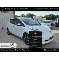 2016 Nissan Leaf Tekna 30KWh Automatic (Battery Owned) (ULEZ Compliant)