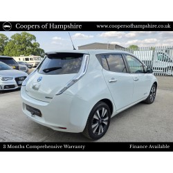 2016 Nissan Leaf Tekna 30KWh Automatic (Battery Owned) (ULEZ Compliant)