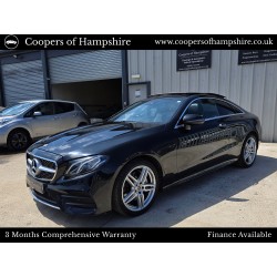 2018 Mercedes E220d AMG Line Premium Plus Coupe Automatic -- SOLD --