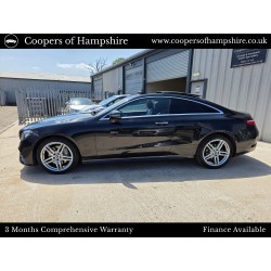 2018 Mercedes E220d AMG Line Premium Plus Coupe Automatic -- SOLD --
