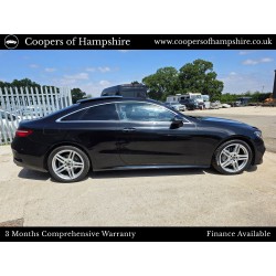 2018 Mercedes E220d AMG Line Premium Plus Coupe Automatic -- SOLD --
