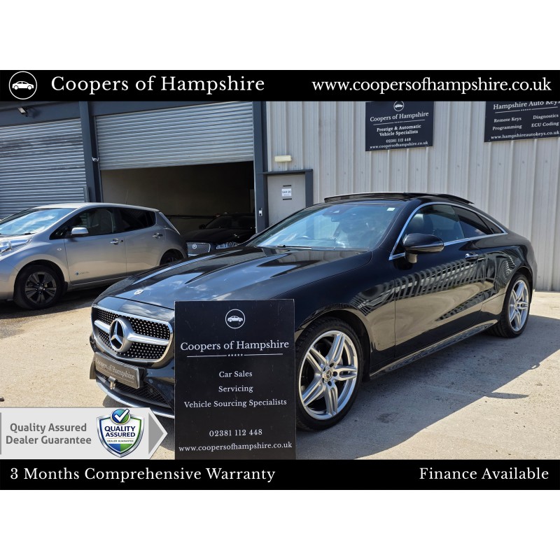 2018 Mercedes E220d AMG Line Premium Plus Coupe Automatic -- SOLD --
