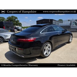 2018 Mercedes E220d AMG Line Premium Plus Coupe Automatic -- SOLD --