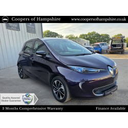 2018 Renault Zoe 40kWh I-Dynamique (Battery Owned) -- SOLD --