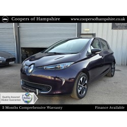 2018 Renault Zoe 40kWh I-Dynamique (Battery Owned) -- SOLD --