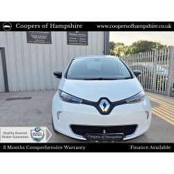 2019 Renault Zoe 40kWh Dynamique (Battery Owned)