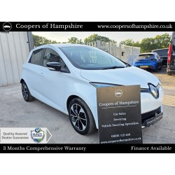2019 Renault Zoe 40kWh Dynamique (Battery Owned)