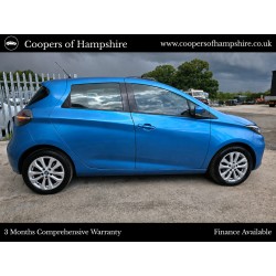 2020 Renault Zoe ZE50 52kWh Iconic (Battery Owned) -- SOLD --